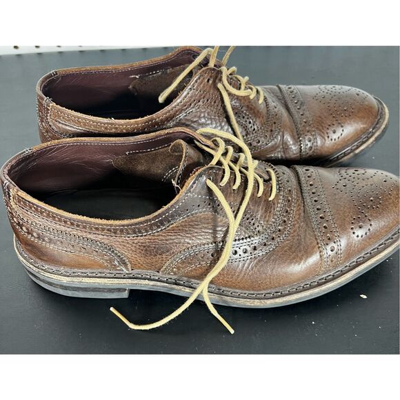 Allen Edmonds strandmok cap toe dress shoes size 7 1/2 main image 8